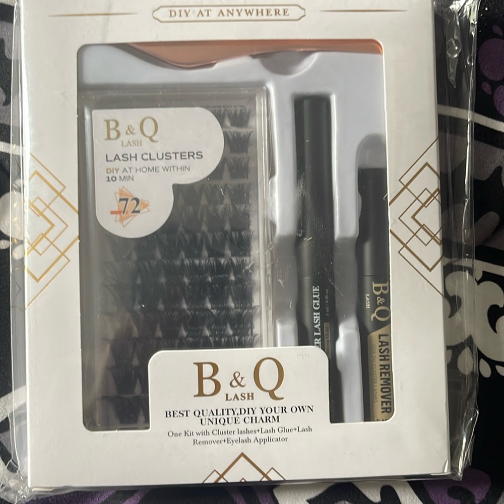 B & Q lashes